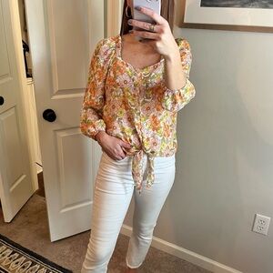 Eclair floral blouse 🌼